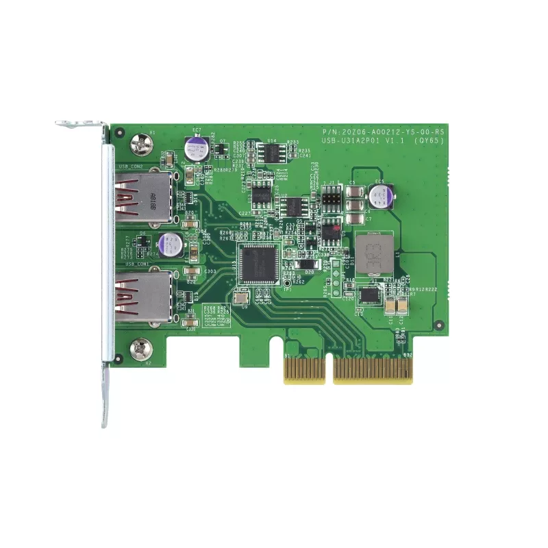 QNAP QXP-10G2U3A sąsajos plokštės / adapteris Vidinė USB 3.2 Gen 2 (3.1 Gen 2)