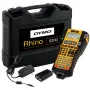DYMO RHINO 5200 Pramoninė etikečių spausdintuvė | Ženklinimo mašinos rinkinys dėkle | Laiką taupantys greitieji klavišaiSpartus spausdinimasPatvari etikečių spausdintuvė darbo vietoms ir sunkiems ženklinimo darbams | JK kištukas