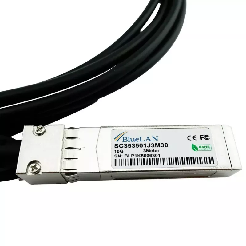 InfiniBand / šviesolaidinis kabelis SFP+ BlueOptics S26361-F3873-L501-BL, kištukas-kištukas