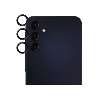 Fotoaparato lęšio apsauga PanzerGlass SAFE. Samsung Galaxy A15 juoda, atspari įbrėžimams ir smūgiams