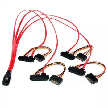 StarTech.com 50 cm vidinis Serial Attached SCSI Mini SAS kabelis – SFF-8087 į 4x SFF-8482