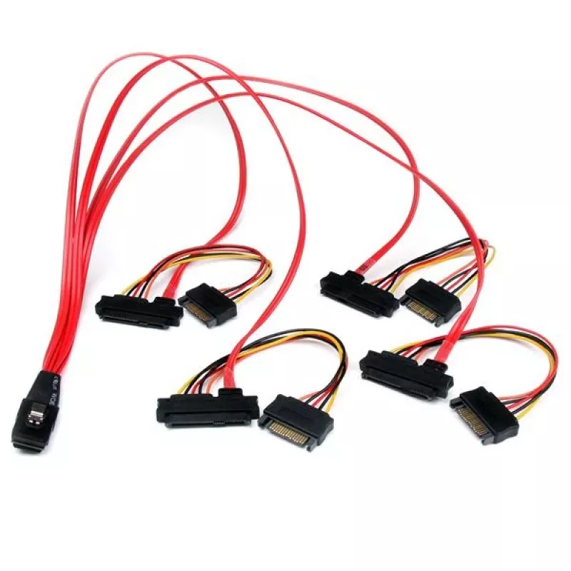StarTech.com 50 cm vidinis Serial Attached SCSI Mini SAS kabelis – SFF-8087 į 4x SFF-8482