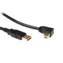 USB 2.0 A kištukas – USB B lizdas (kampinis) 1,80 m, ACT, SB2408