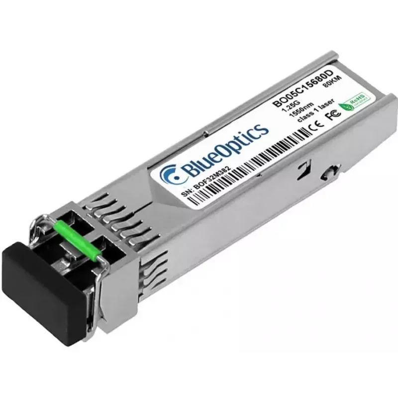 BlueOptics SFP-1FELLC-T-BO tinklo siųstuvo-imtuvo modulis Šviesolaidinis 1250 Mbit/s 1550 nm