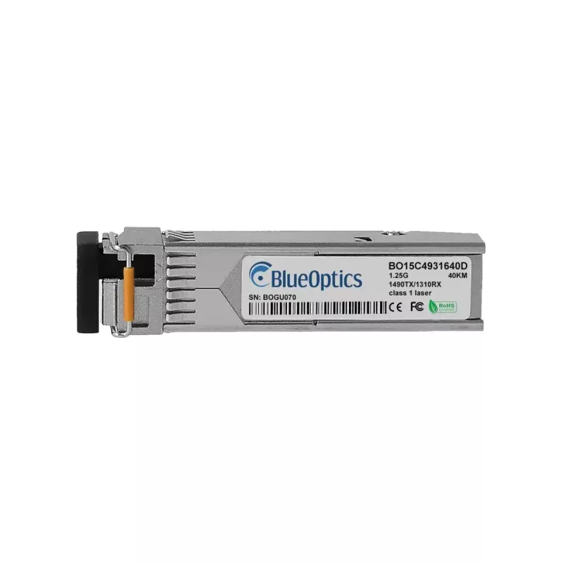 BlueOptics SFP-1G-BX40-D-BO tinklo siųstuvo-imtuvo modulis Šviesolaidinis 1250 Mbit/s