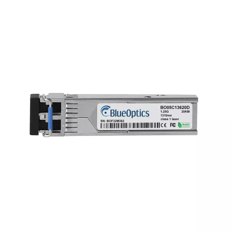 SFP siųstuvo-imtuvo modulis BlueOptics SFP-1G-LX-20KM-EN-BO 1250 Mbit/s sidabrinis