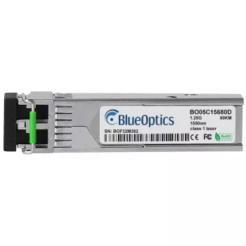 Skaidulinio optinio siųstuvo-imtuvo modulis BlueOptics SFP-1G-ZX-ZH-BO 1250 Mbit/s