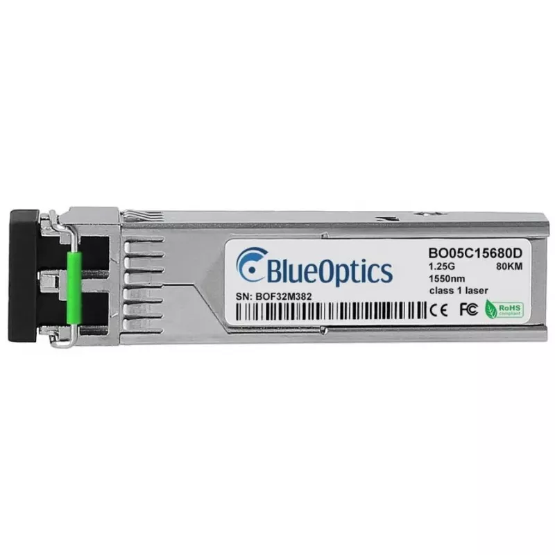 Skaidulinio optinio siųstuvo-imtuvo modulis BlueOptics SFP-1G-ZX-ZH-BO 1250 Mbit/s