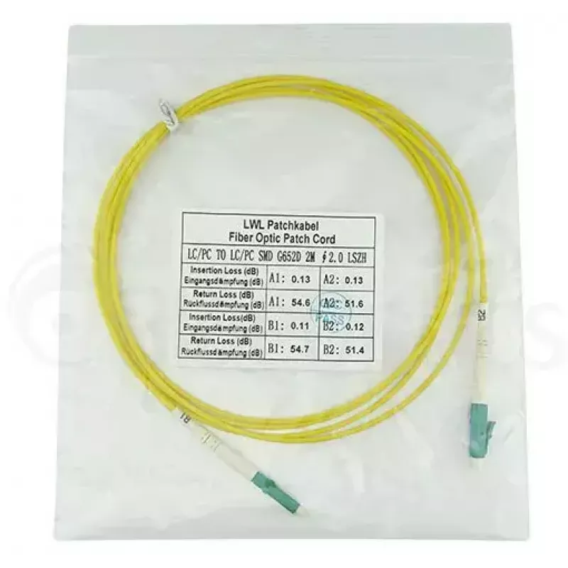 BlueOptics SFP2121BU30MM InfiniBand šviesolaidinis kabelis 30 m LC geltonas