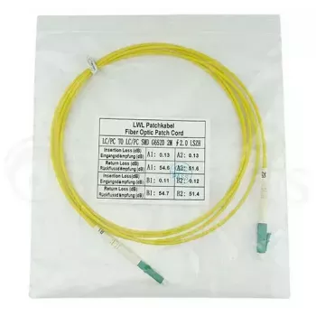 BlueOptics SFP2121BU3MM InfiniBand šviesolaidinis kabelis 3 m LC Geltonas