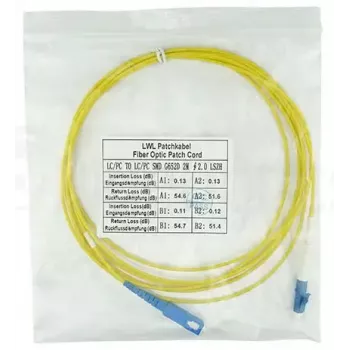 Skaidulinis optinis kabelis BlueOptics SFP2122BU30MK LC SC G.657.A1 30 m Violetinė