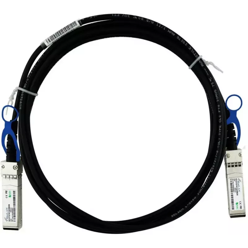 InfiniBand / šviesolaidinis kabelis BlueOptics SFP-25G-C50CM 0,5 m SFP28 juodas