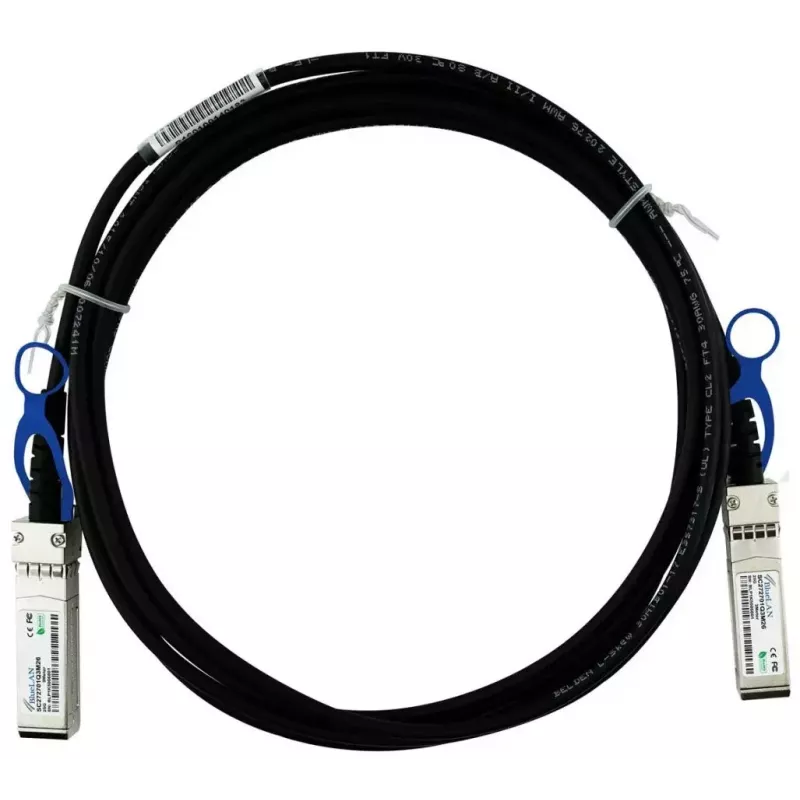 SFP28 DAC kabelis BlueOptics SFP28-DAC-0.5M-AT-BL 0,5 m vyriška/vyriška