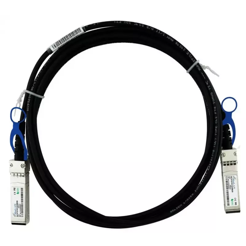 SFP28 DAC kabelis BlueOptics SFP28-DAC-1M-AT-BL 1m kištukas/kištukas