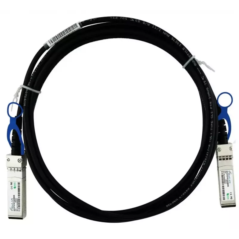 SFP28 DAC kabelis BlueOptics SFP28-DAC-1M-ZY-BL 1m SFP28 jungtis (moteriška)