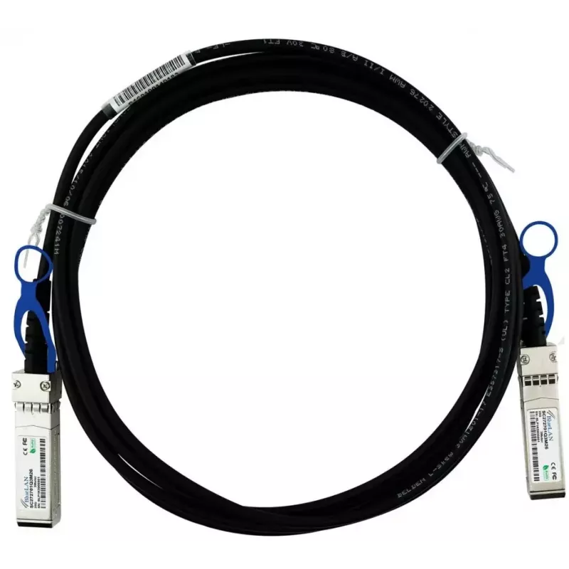 SFP28 DAC kabelis BlueOptics SFP28-DAC-2M-UQ 2m vyriškas/vyriškas
