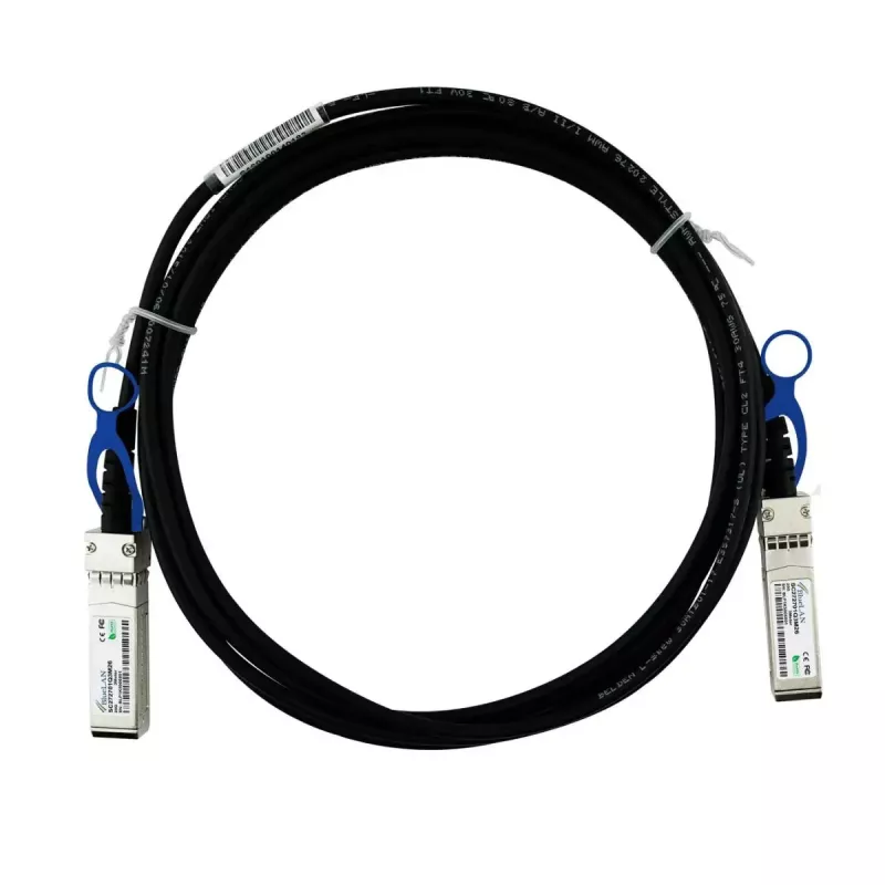 BlueOptics SFP28-DAC-3M-GM-BL InfiniBand šviesolaidinis kabelis 1 m, juoda