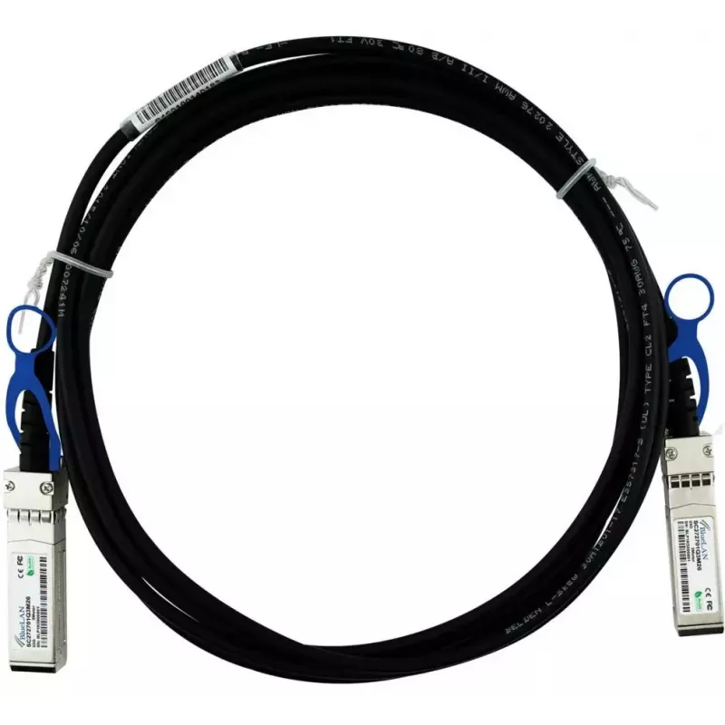 SFP28 DAC kabelis BlueOptics SFP28-DAC-3M-HU 3m vyriška jungtis