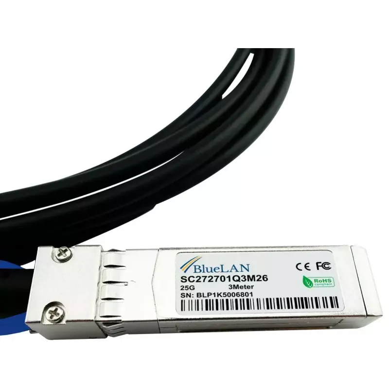 SFP28 DAC laidas BlueOptics SFP28-DAC-3M-NG-BL 3m InfiniBand