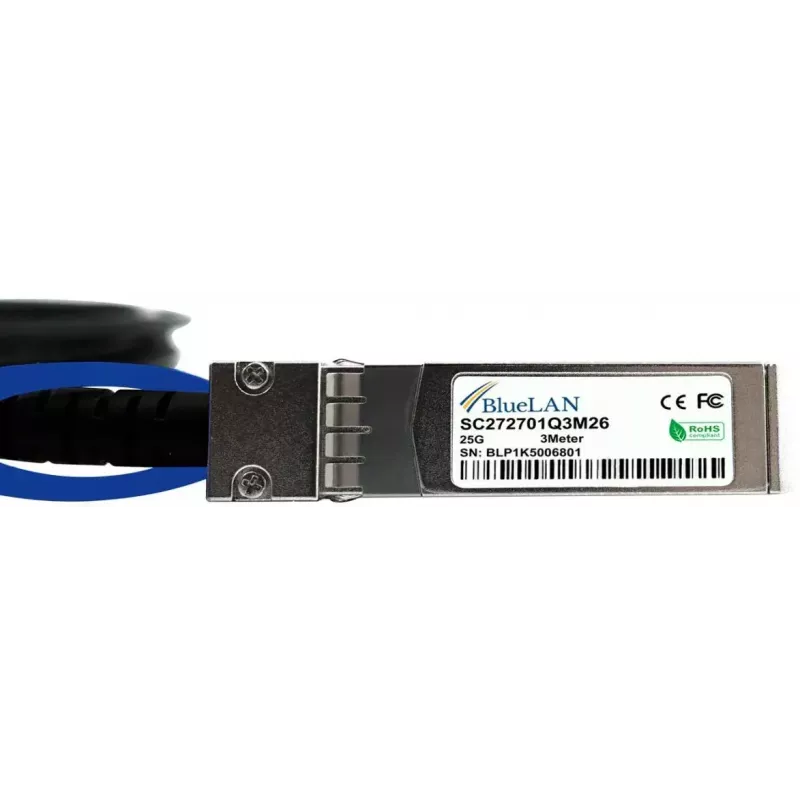 SFP28 DAC laidas BlueOptics SFP28-DAC-3M-NG-BL 3m InfiniBand