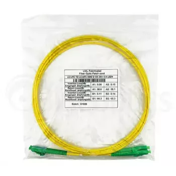 BlueOptics SFP3131BU10MM InfiniBand šviesolaidinis kabelis 10 m LC Geltonas