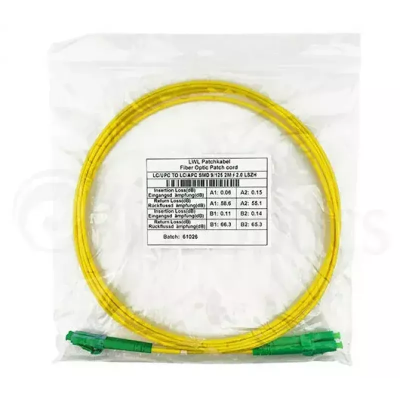 BlueOptics SFP3131BU10MM InfiniBand šviesolaidinis kabelis 10 m LC Geltonas