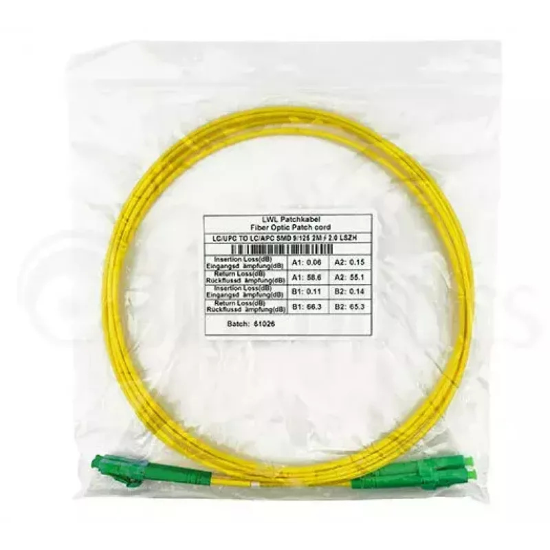 BlueOptics SFP3131BU7.5MM InfiniBand šviesolaidinis kabelis 7,5 m LC geltonas