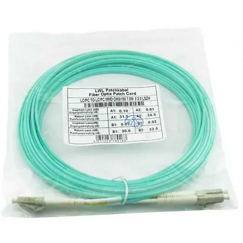 BlueOptics SFP3131EU20MK InfiniBand šviesolaidinis kabelis 20 m LC Aqua