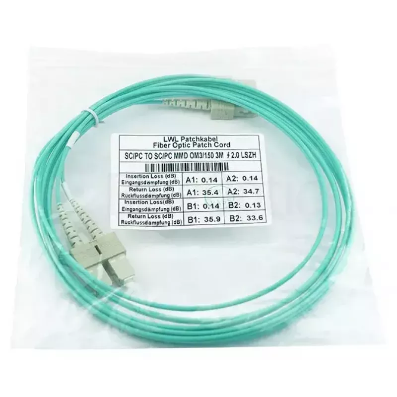 BlueOptics SFP3232EU15MK InfiniBand šviesolaidinis kabelis 15 m SC