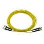 Šviesolaidinis kabelis BlueOptics SFP3333BU7.5MK 7,5 m ST Geltonas