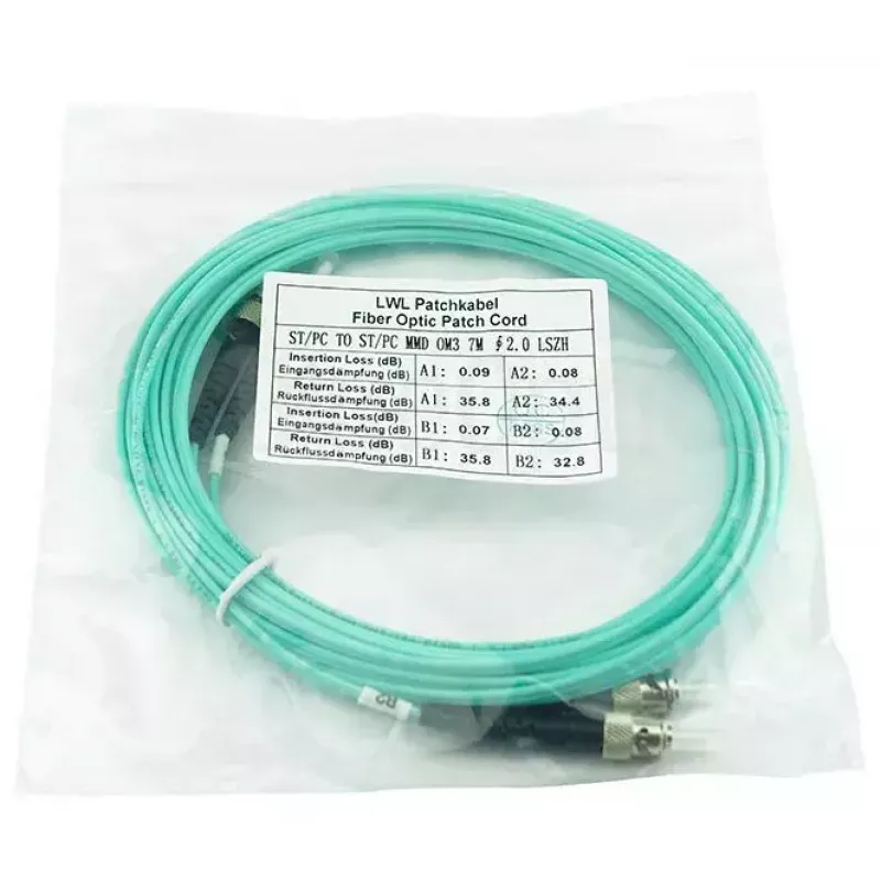 BlueOptics SFP3333EU20MK InfiniBand šviesolaidinis kabelis 20 m ST Aqua
