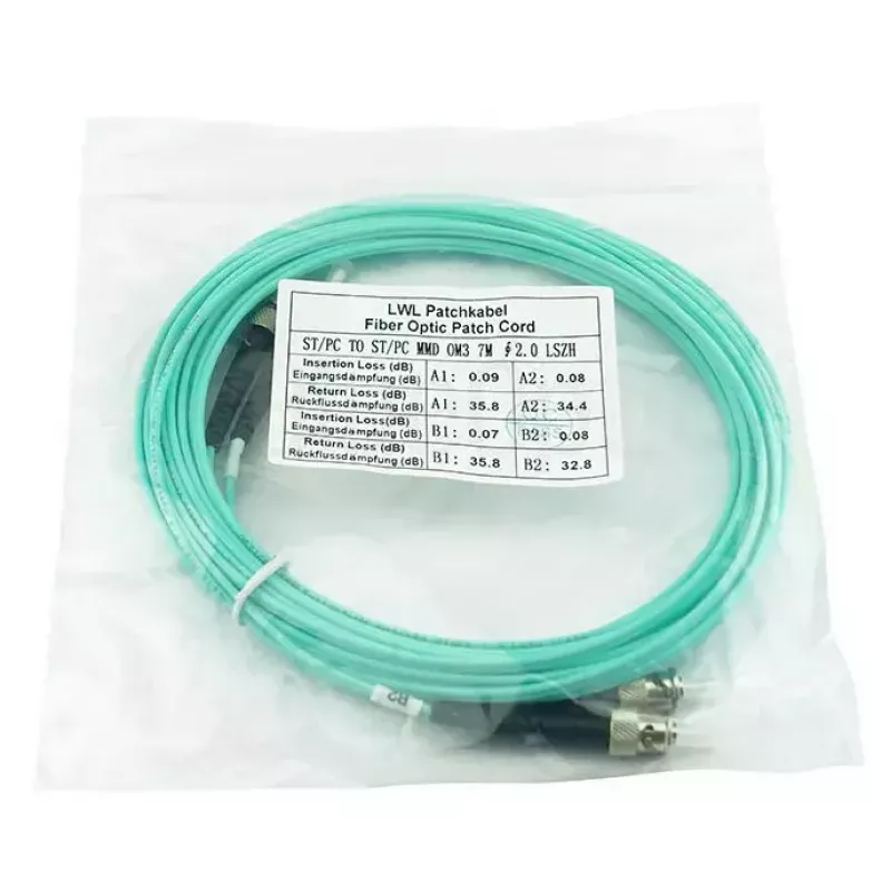 BlueOptics SFP3333EU50MK InfiniBand šviesolaidinis kabelis 50 m ST Aqua