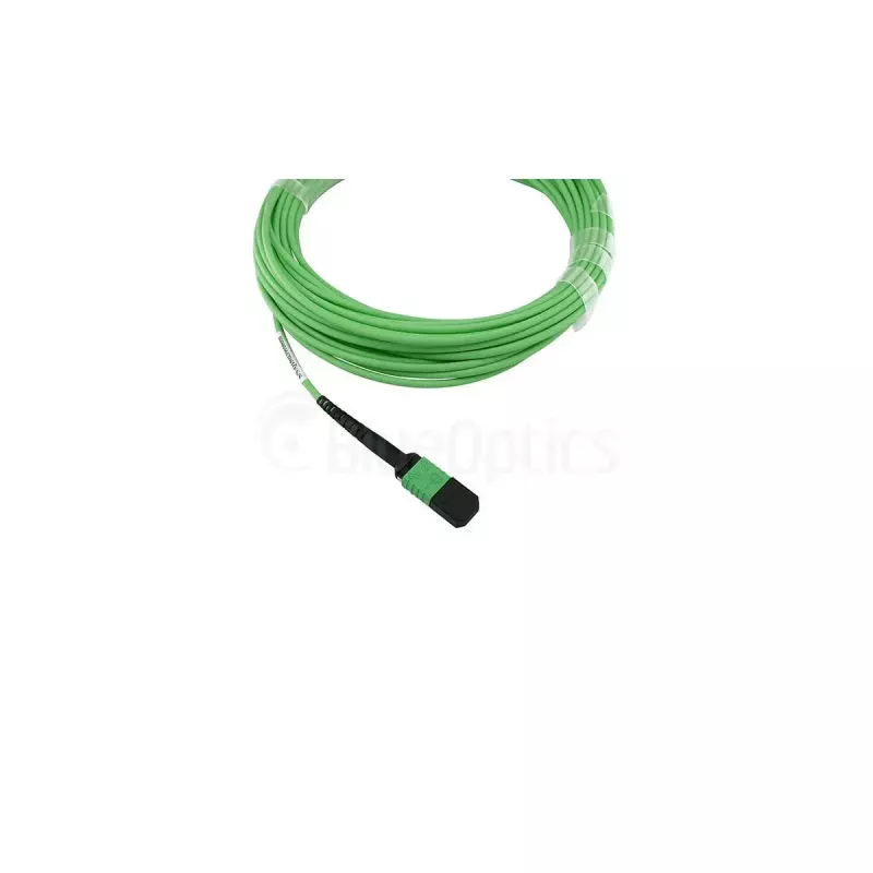 Šviesolaidinis kabelis BlueOptics SFP5141GU10MKB MPO 4x LC OM5 10 m žaliosios citrinos
