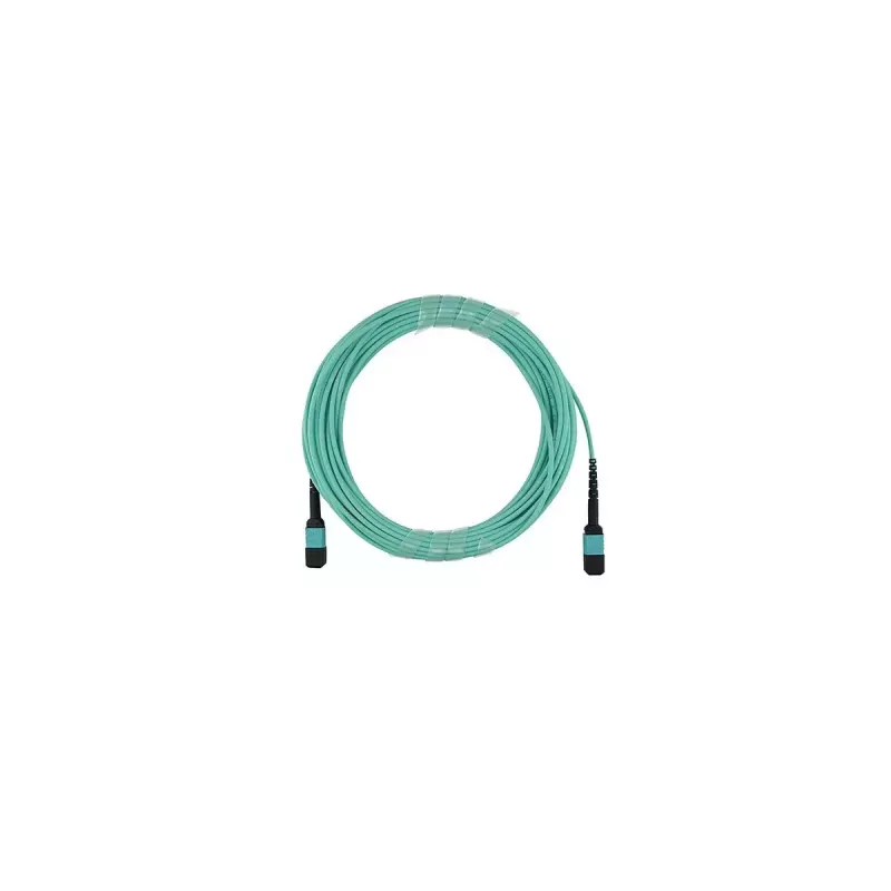 Šviesolaidinis kabelis BlueOptics SFP5252EU30MKB MPO OM3 30 m mėtinės spalvos
