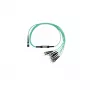 BlueOptics SFP6143EU1MKB InfiniBand šviesolaidinis kabelis 1 m MTP ST Aqua