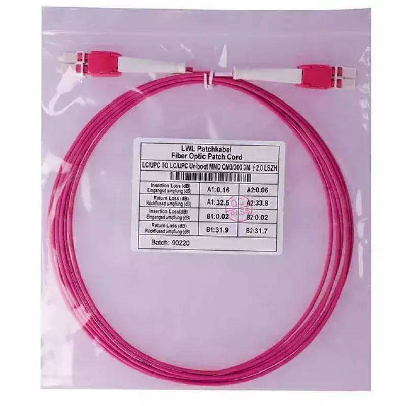 BlueOptics SFP8181FU2MK InfiniBand šviesolaidinis kabelis 2 m LC OM4