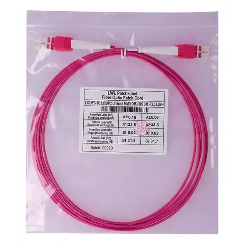 BlueOptics SFP8181FU5MK InfiniBand šviesolaidinis kabelis 5 m LC OM4