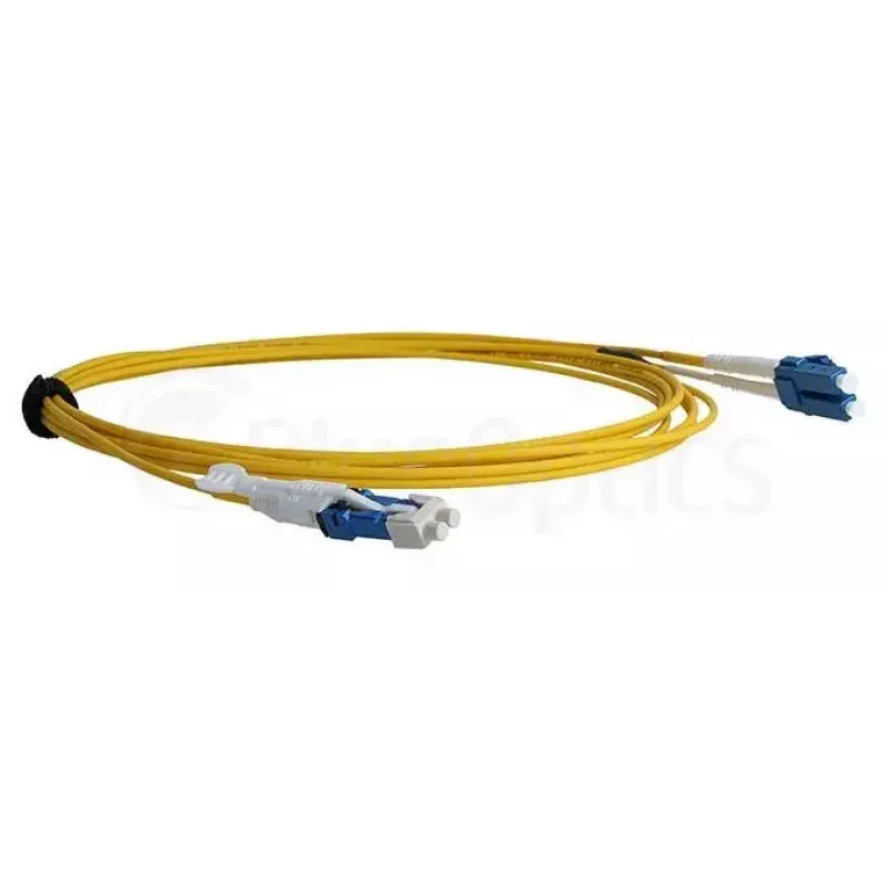 Šviesolaidinis kabelis BlueOptics SFP9131BU1MK CS LC OS2 1 m Geltonas