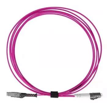 Šviesolaidinis kabelis BlueOptics SFP9231FU0.5MK MDC LC OM4 0.5 m Aqua