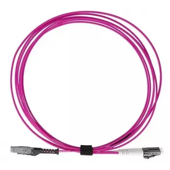 Šviesolaidinis kabelis BlueOptics SFP9231FU1MK MDC LC OM4 1 m Purpurinis