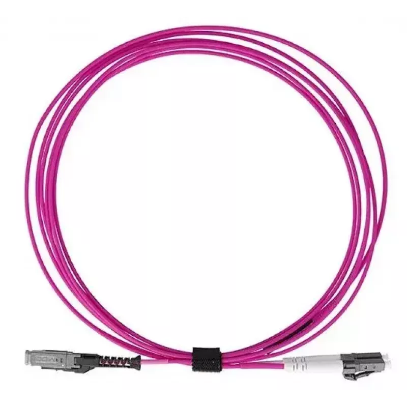Šviesolaidinis kabelis BlueOptics SFP9231FU1MK MDC LC OM4 1 m Purpurinis