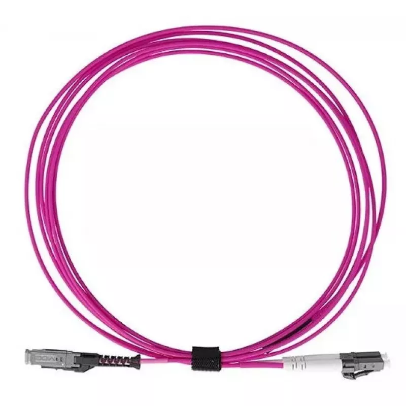 Šviesolaidinis kabelis BlueOptics SFP9231FU2MK MDC LC OM4 2 m purpurinis