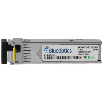 SFP siųstuvo-imtuvo modulis BlueOptics SFP-BXD53-20KM-CP-BO 1250 Mbit/s