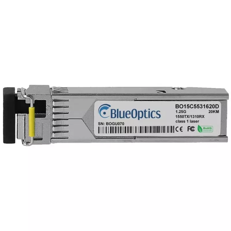 Šviesolaidinis SFP siųstuvo-imtuvo modulis BlueOptics SFP-BXD53-20KM-MR-BO 1250 Mbit/s