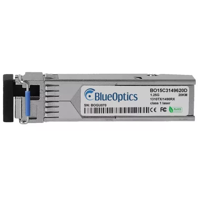 SFP siųstuvo-imtuvo modulis BlueOptics SFP-BXU34-20KM-EE-BO 1250 Mbit/s