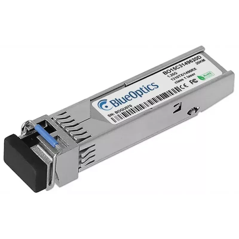 SFP siųstuvo-imtuvo modulis BlueOptics SFP-BXU34-20KM-IX-BO 1250 Mbit/s