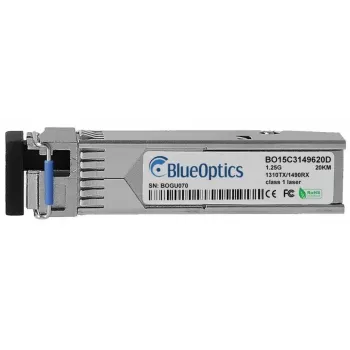 SFP siųstuvo-imtuvo modulis BlueOptics SFP-BXU34-20KM-QL-BO 1250 Mbit/s