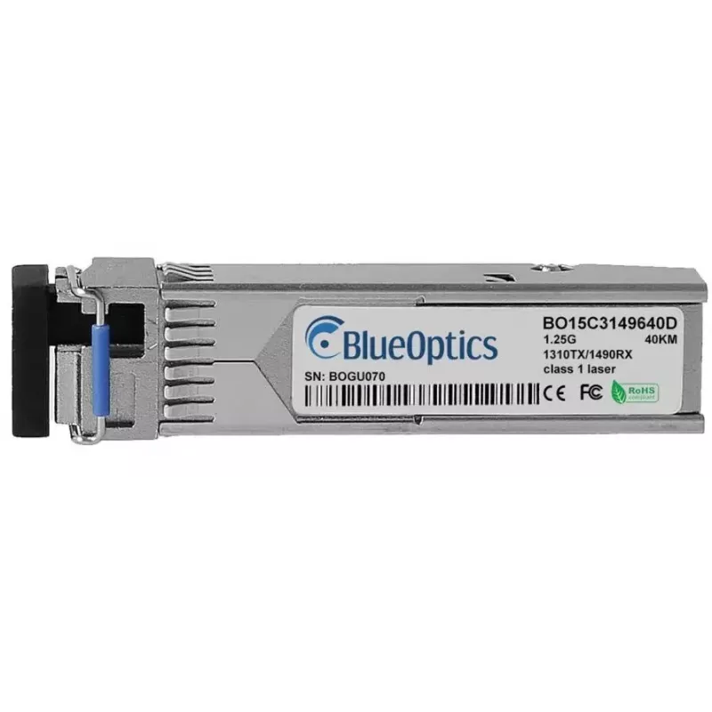 SFP siųstuvo-imtuvo modulis BlueOptics SFP-BXU34-40KM-LS-BO 1250 Mbit/s