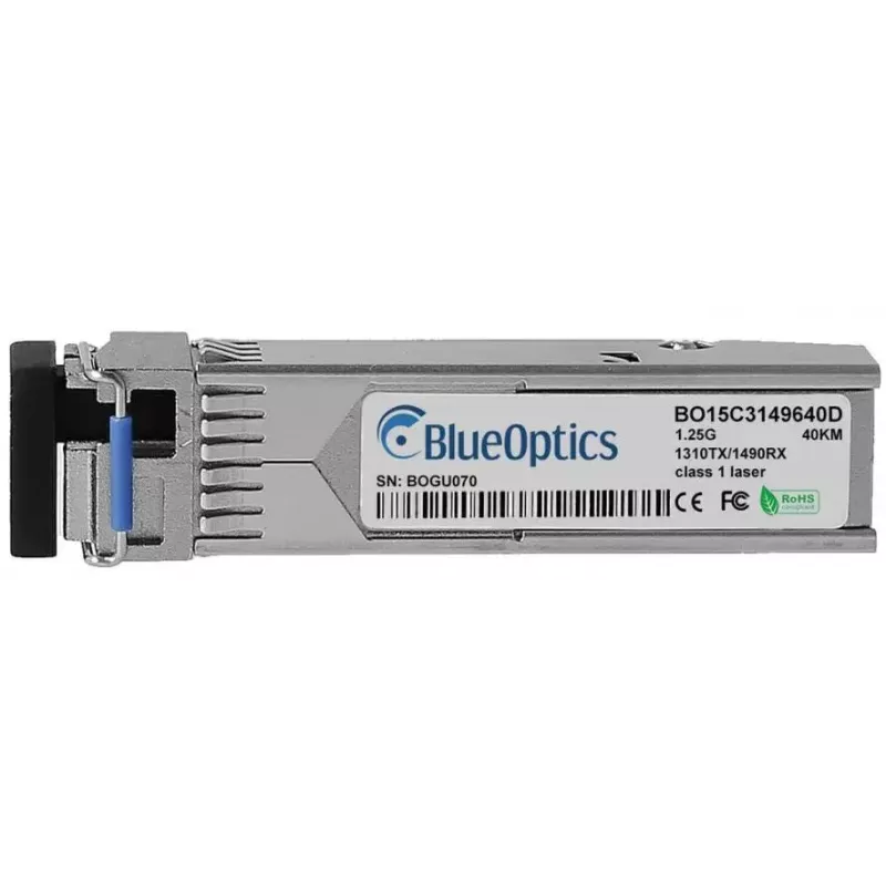 SFP siųstuvo-imtuvo modulis BlueOptics SFP-GIG-BX-U40-BO 1250 Mbit/s 1310 nm
