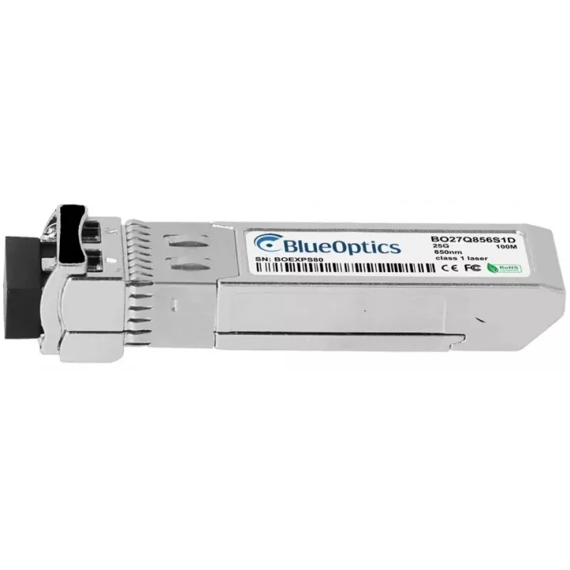 Skaidulinės optikos siųstuvo-imtuvo modulis BlueOptics SFP-SR-LC25-BO SFP28 100 m Aliuminis